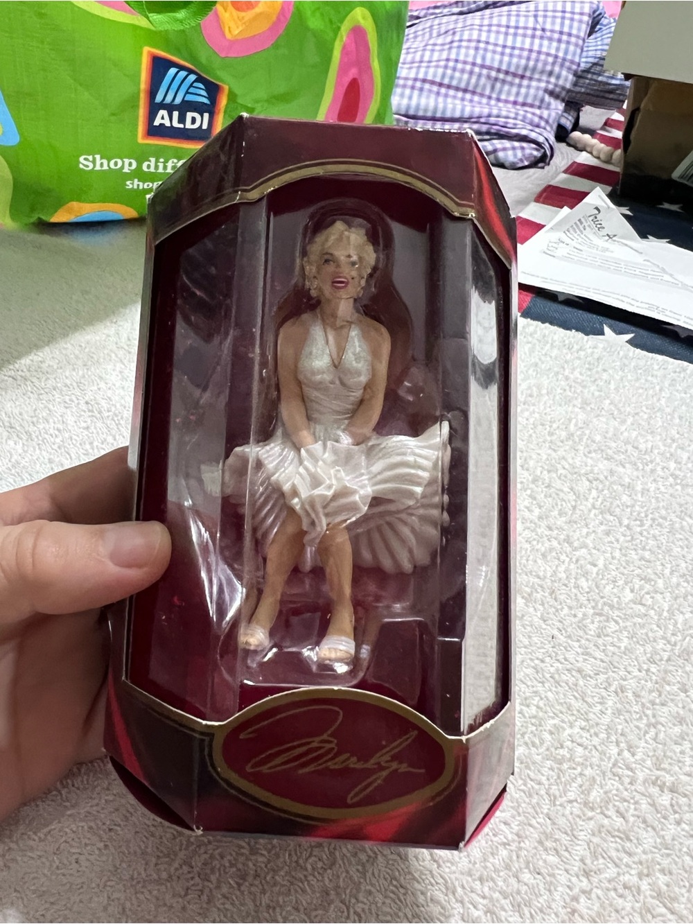 Carlton Cards 1998 Marilyn Monroe Ornament Heirloom 10th Anniversary NIB